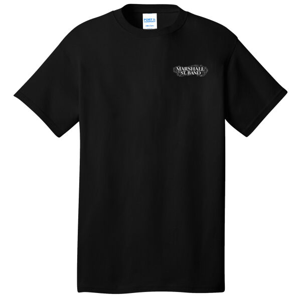 Marshall St. Band Design 1 - Front & Back Print on a - Core Cotton Tee Thumbnail